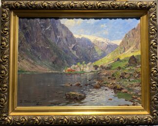 Even Ulving (1863-1952) "Fra Gudvangen"