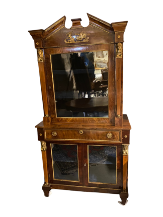 Empire skap i mahogny