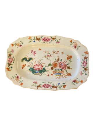 Rektangulert fat, Qianlong