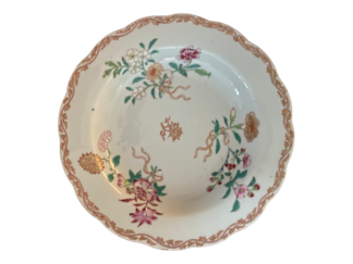 Dyp tallerken, Qianlong