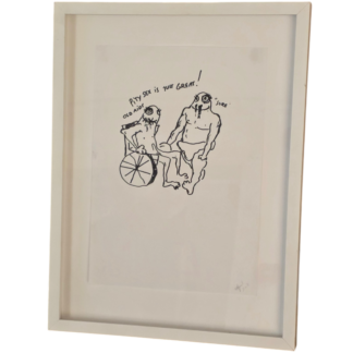 Bjarne Melgaard tegning