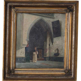 Vincent Stoltenberg Lerche (1839-1892) Inngang til kloster