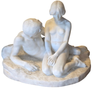 Stephan Sinding (1846-1922) skulptur