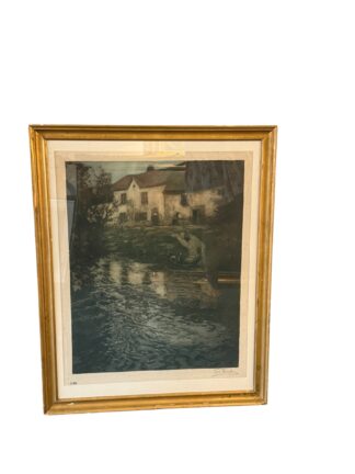 Frits Thaulow (1847-1906) Aften i Audenarde